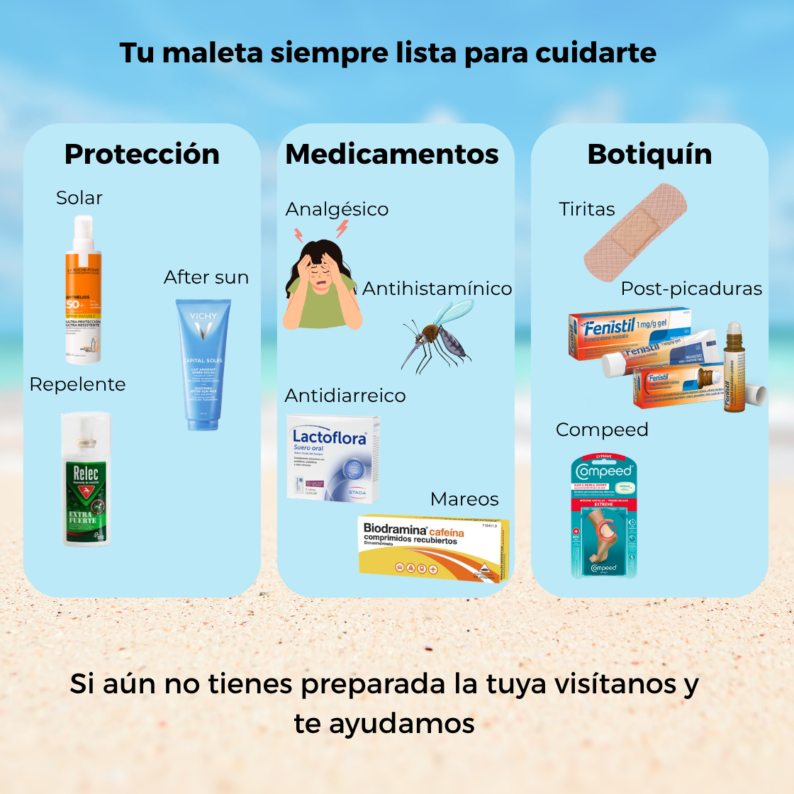 Botiquín de viaje